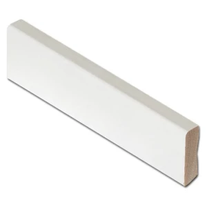 Mallipala: Jalkalista 12x42x3300mm Mänty Valkoinen